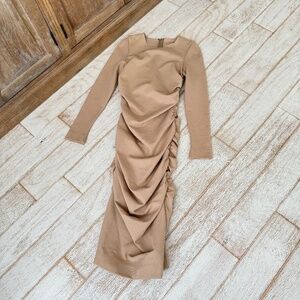 Dolce & Gabbana Jersey Ruched Bodycon Dress